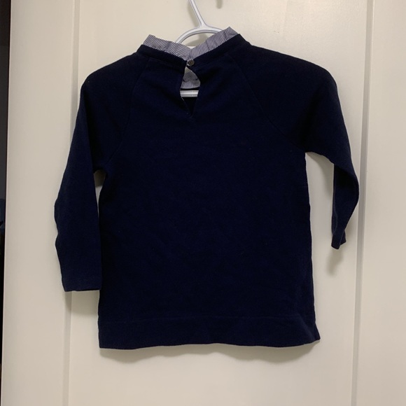 Crewcuts navy blue long sleeve/sweater - Picture 5 of 6